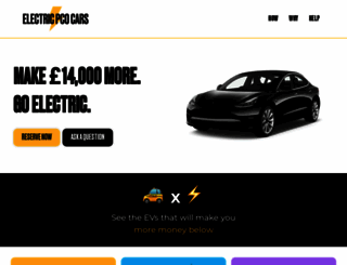 electricpcocars.com screenshot