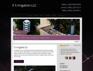 electricshowersirrigation.com screenshot