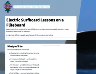 electricsurfhut.com.au screenshot