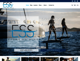electricsurfsports.com screenshot