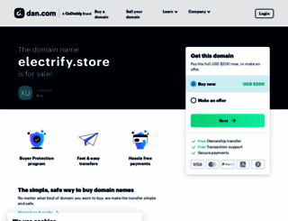 electrify.store screenshot