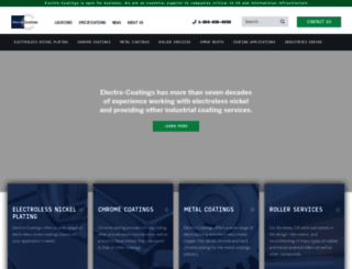 electro-coatings.com screenshot