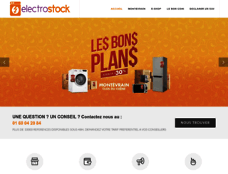 electro-stock.fr screenshot