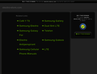 electro-store.com screenshot