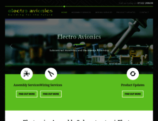 electroavionics.co.uk screenshot