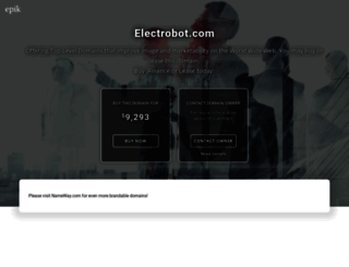 electrobot.com screenshot