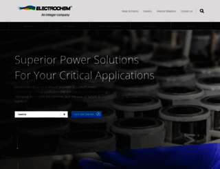 electrochemsolutions.com screenshot
