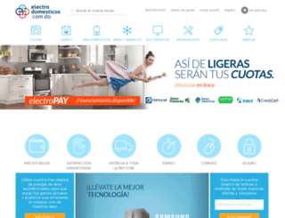 electrodomesticos.com.do screenshot