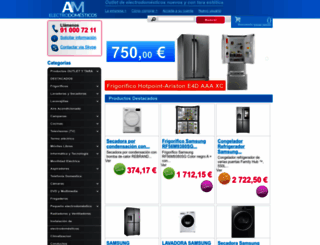 electrodomesticosam.com screenshot