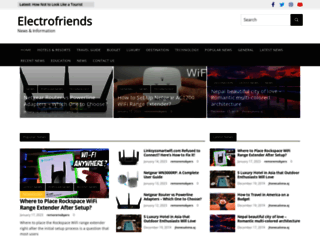 electrofriends.com screenshot