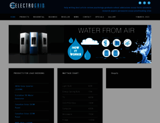 electrogrid.co.za screenshot