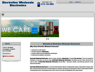 electrolinewholesaleelectronics-losangeles-ca.brandsdirect.com screenshot