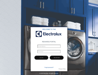 electroluxincentives.com screenshot