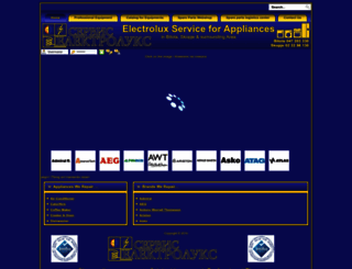 electroluxservice.com.mk screenshot