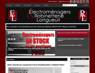 electromenagerlongueuil.com screenshot