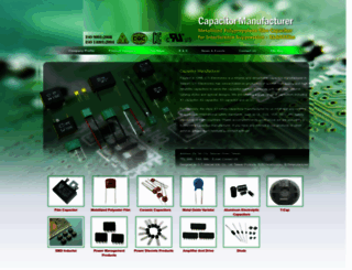 electronic-capacitor.com screenshot