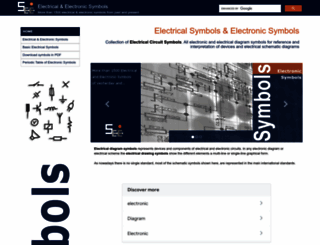 electronic-symbols.com screenshot