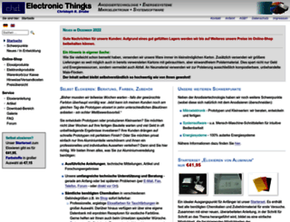 electronic-thingks.de screenshot