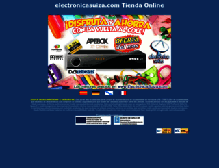 electronicasuiza.com screenshot