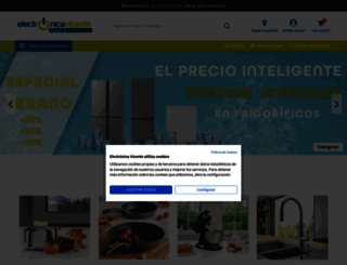 electronicavicente.com screenshot