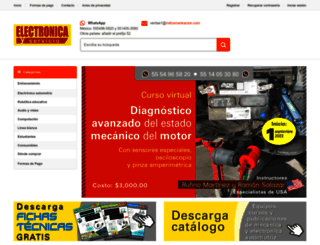 electronicayservicio.com screenshot