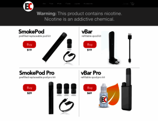 electroniccigarette.net screenshot