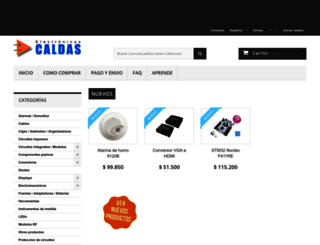 electronicoscaldas.com screenshot