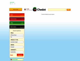 electronics.chedot.com screenshot