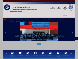 electronics.ege.edu.tr screenshot