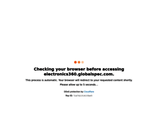 electronics360.globalspec.com screenshot