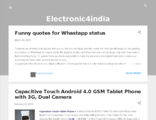 electronics4india.in screenshot