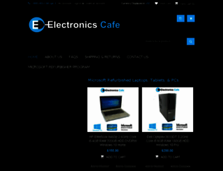 electronicscafe.com screenshot