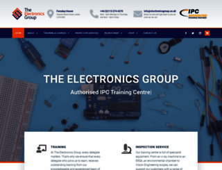 electronicsgroup.co.uk screenshot