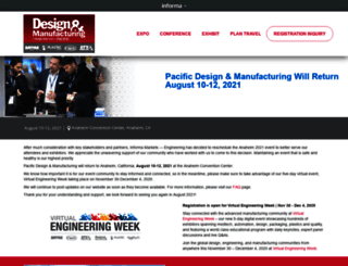 electronicswest.designnews.com screenshot