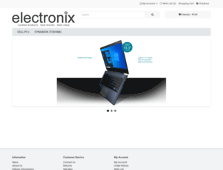 electronix.in screenshot