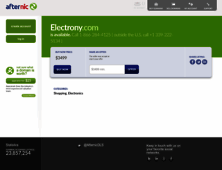 electrony.com screenshot