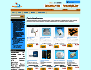 electroserviluz.com screenshot