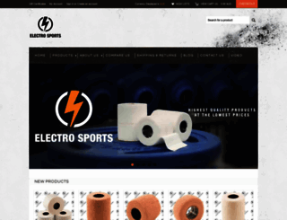 electrosports.com.au screenshot