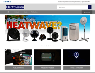 electrovision.co.uk screenshot