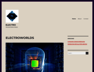 electroworlds.wordpress.com screenshot
