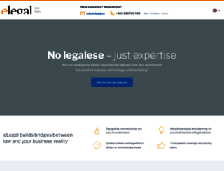elegal.cz screenshot