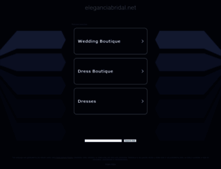 eleganciabridal.net screenshot