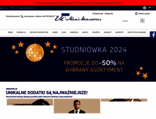 eleganckimezczyzna.shoparena.pl screenshot