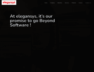 elegansys.com screenshot