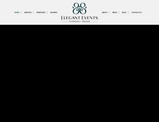 elegant-events.net screenshot