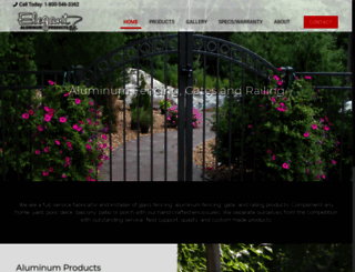 elegantaluminum.com screenshot