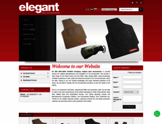 elegantautoaccessories.com screenshot