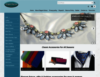elegantextras.co.uk screenshot