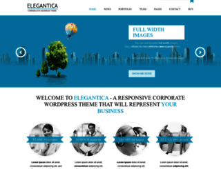 elegantica.premiumcoding.com screenshot