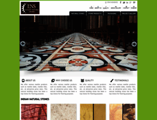 elegantnaturalstones.com screenshot